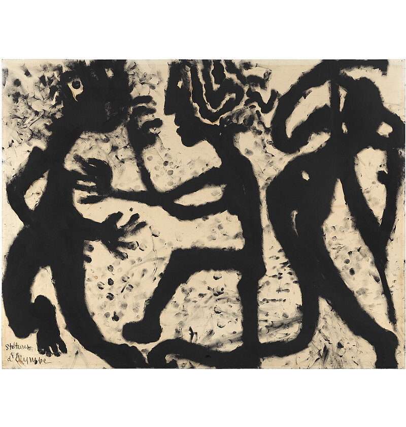 Louis Soutter, Statures d'Olympe, 1937-1942 Louis Soutter, Statures d'Olympe, 1937-1942