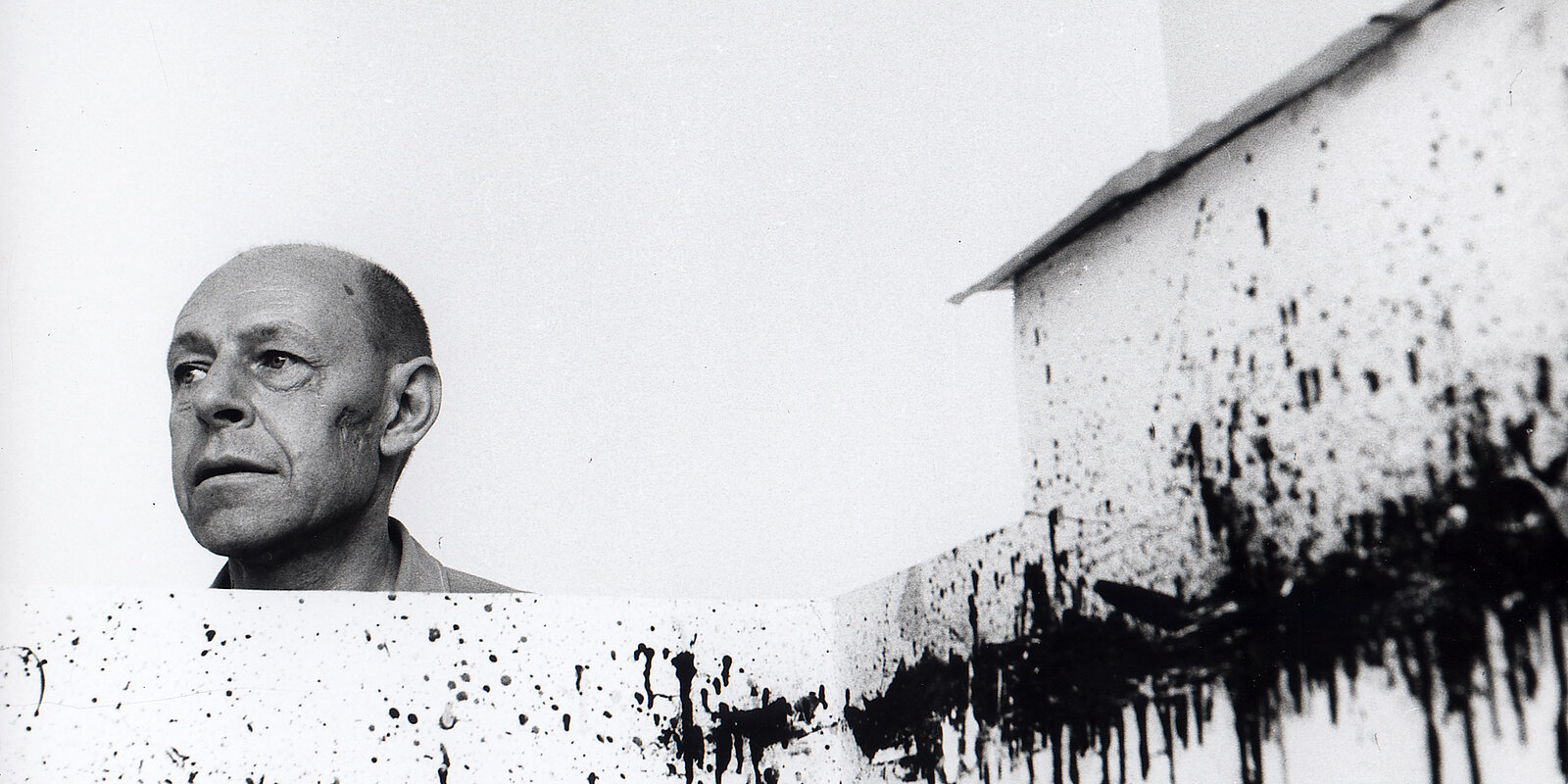 Jean Dubuffet, Vence, 1959. Foto: John Craven © Fondation Dubuffet, Paris Jean Dubuffet, Vence, 1959. Foto: John Craven © Fondation Dubuffet, Paris