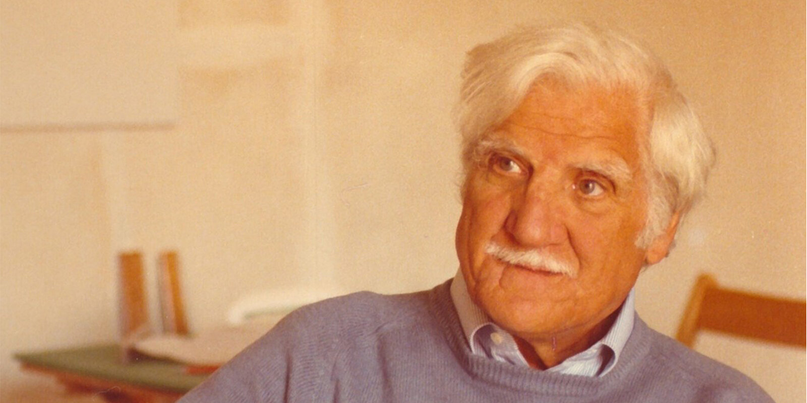 Porträt des Künstlers Mario Nigro. © Gianni Nigro (Ausschnitt) Porträt des Künstlers Mario Nigro. © Gianni Nigro (Ausschnitt)