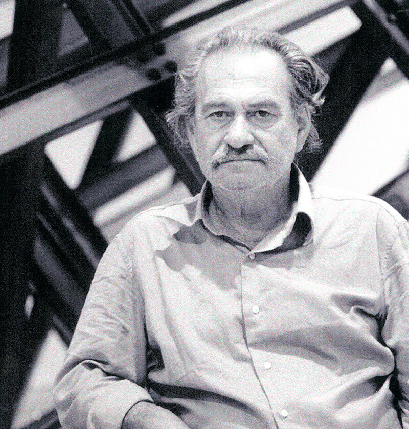 Jannis Kounellis, Athen, 2004. Foto: M. Baboussis Jannis Kounellis, Athen, 2004. Foto: M. Baboussis