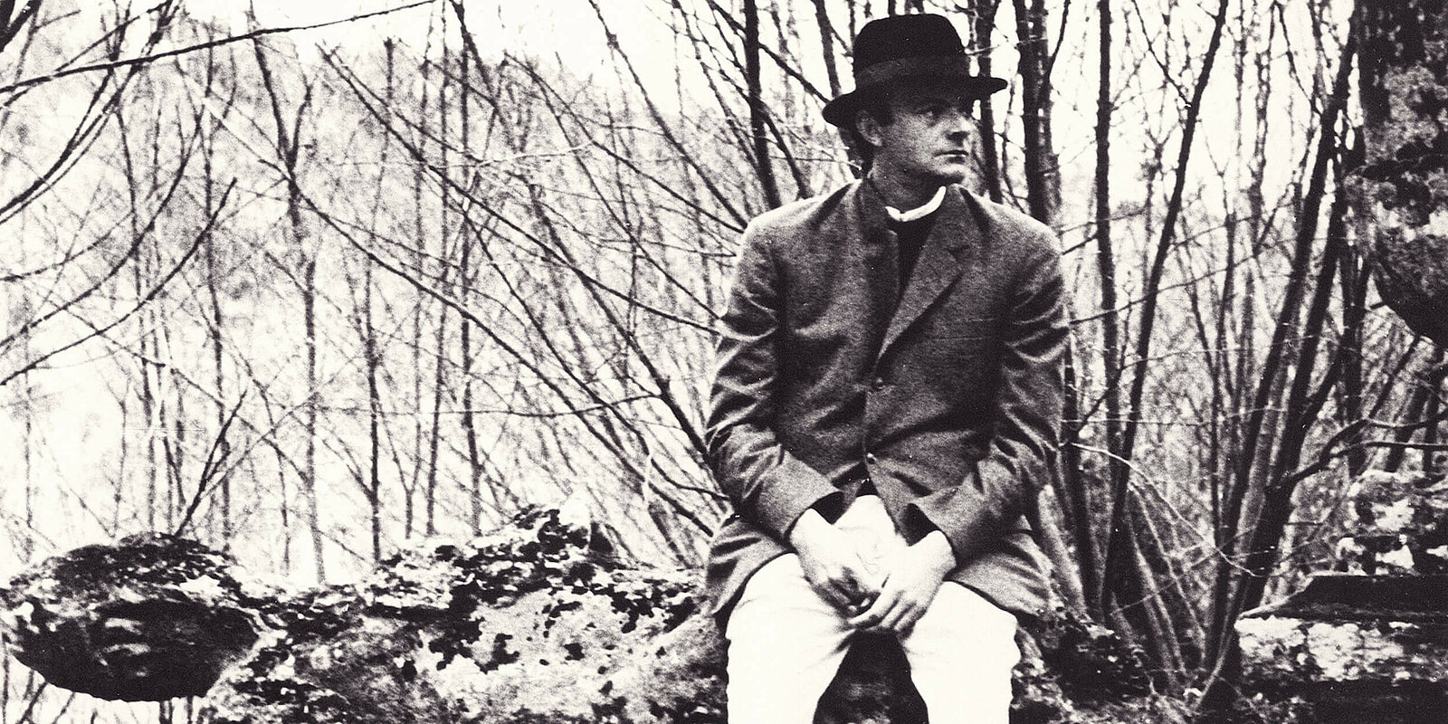 Cy Twombly, Bomarzo 1963. Foto: Tatiana Franchetti-Twombly Cy Twombly, Bomarzo 1963. Foto: Tatiana Franchetti-Twombly