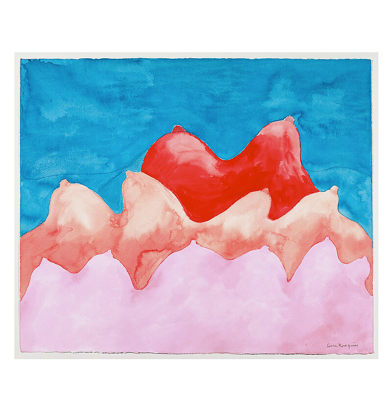 Ohne Titel, 2004, Wasserfarbe auf Papier, 56,5 x 75,2 cm Ohne Titel, 2004, Wasserfarbe auf Papier, 56,5 x 75,2 cm