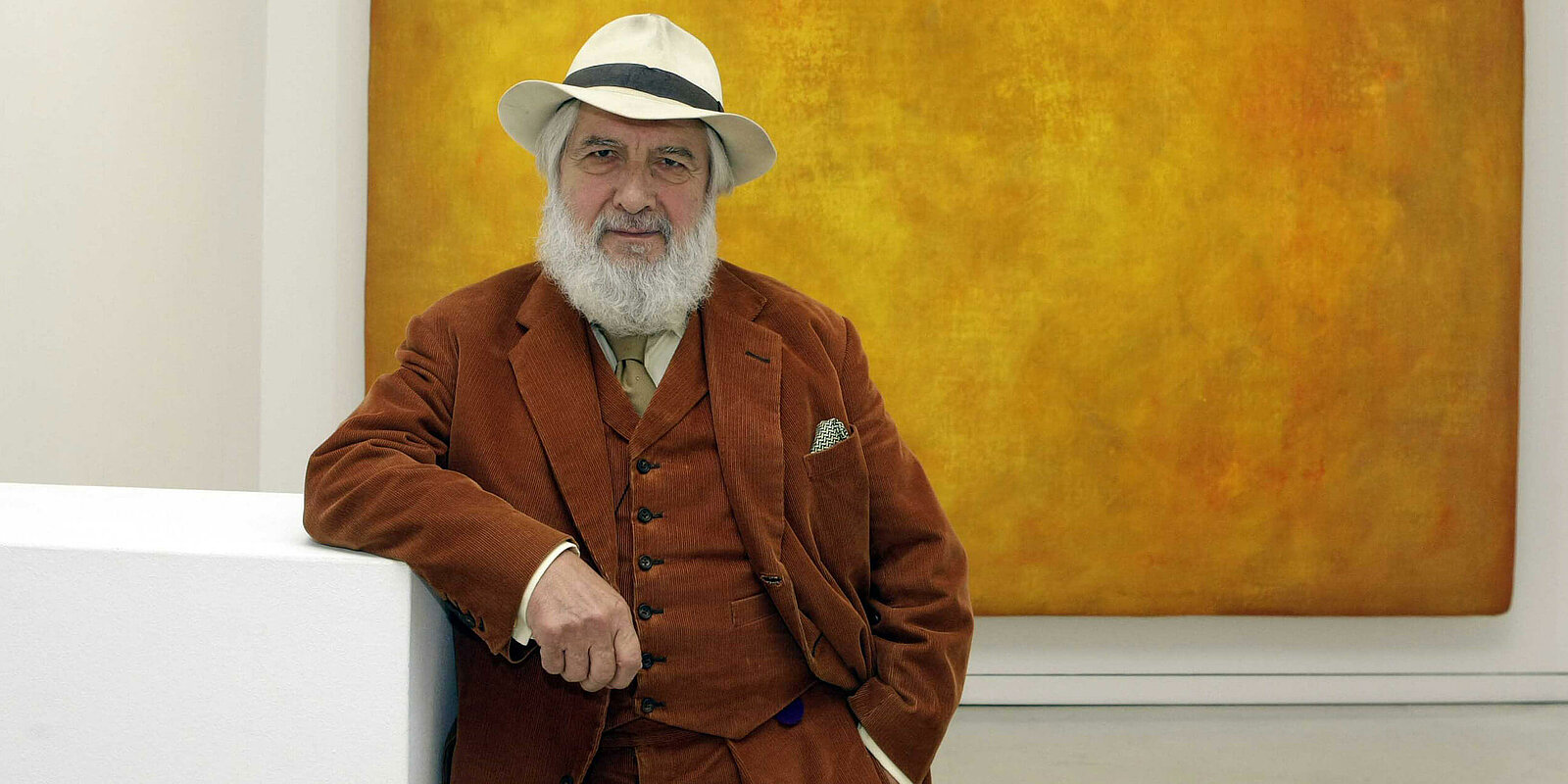 Gotthard Graubner, Galerie Karsten Greve Köln, 2008. Foto: Thomas Brill Gotthard Graubner, Galerie Karsten Greve Köln, 2008. Foto: Thomas Brill