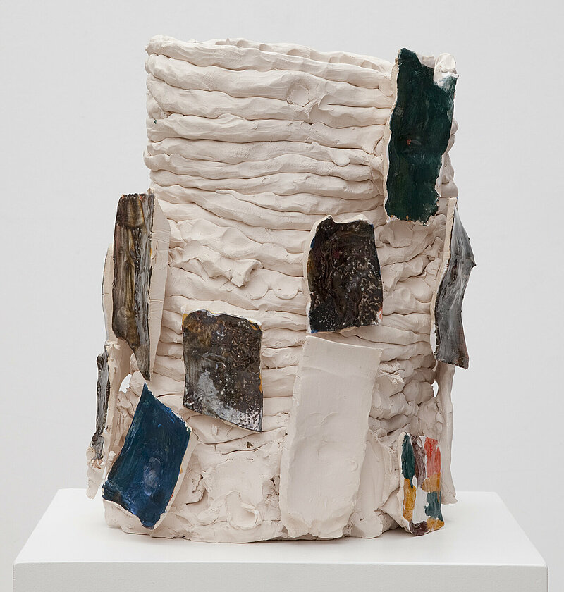 Norbert Prangenberg, Figur, 2008, Fayence, 51 cm Norbert Prangenberg, Figur, 2008, Fayence, 51 cm